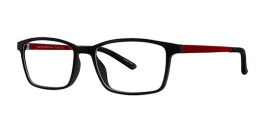 Black/Red K12 4106 Eyeglasses