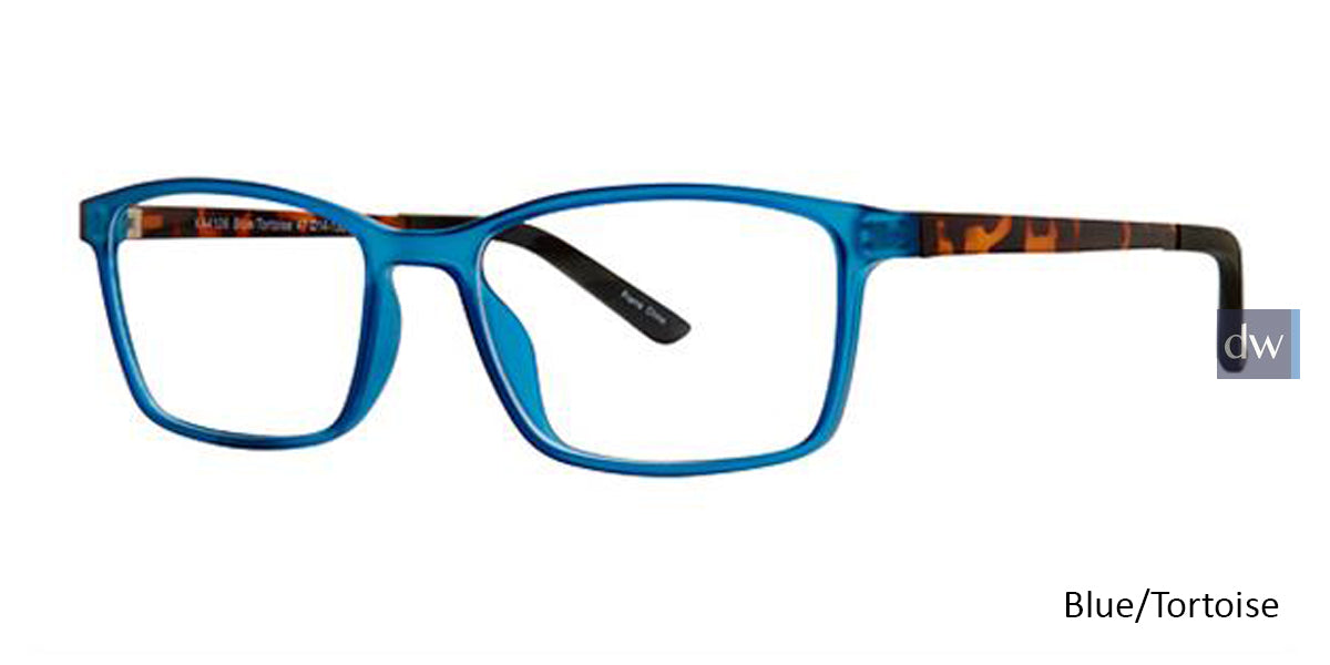 Blue/Tortoise K12 4106 Eyeglasses