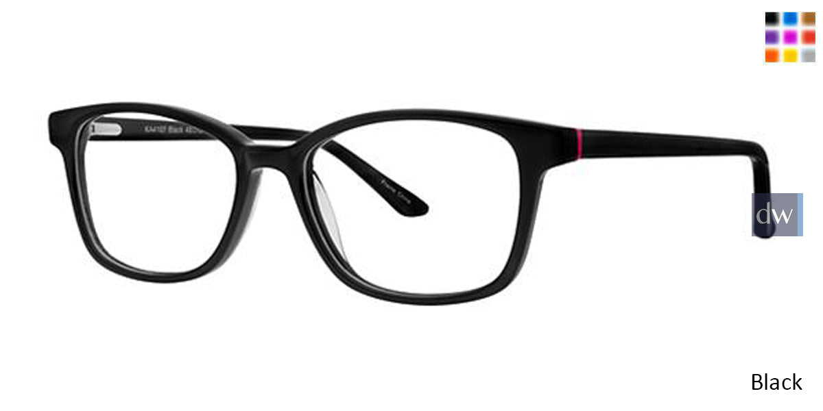 Black K12 4107 Eyeglasses - Teenager