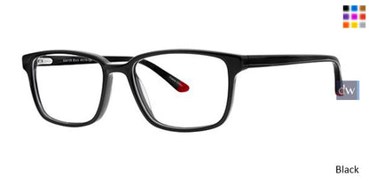 Black K12 4109 Eyeglasses - Teenager