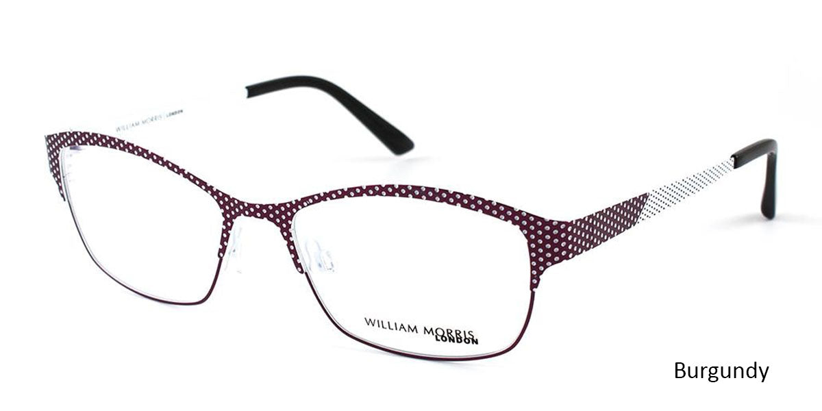 Burgundy William Morris London WM4131 Eyeglasses.