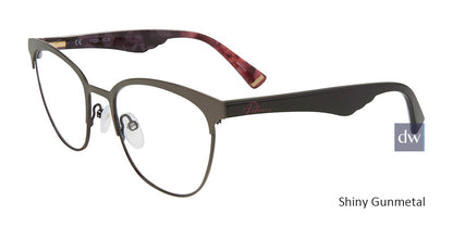 Shiny Gunmetal Police VPL417 Eyeglasses.