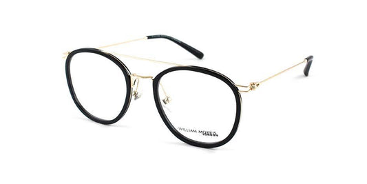 Black/Gold William Morris London WM50072 Eyeglasses.