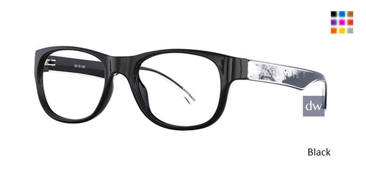 Black K12 4601 Eyeglasses.