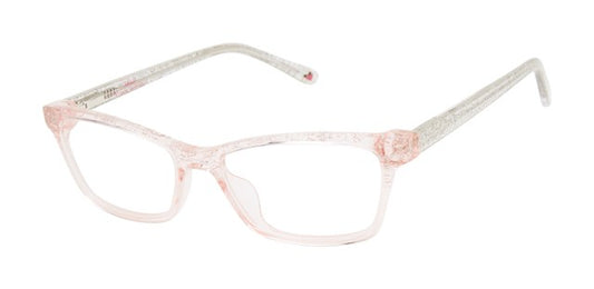 Lulu Guinness LK032 Soft Rectangle Eyeglasses