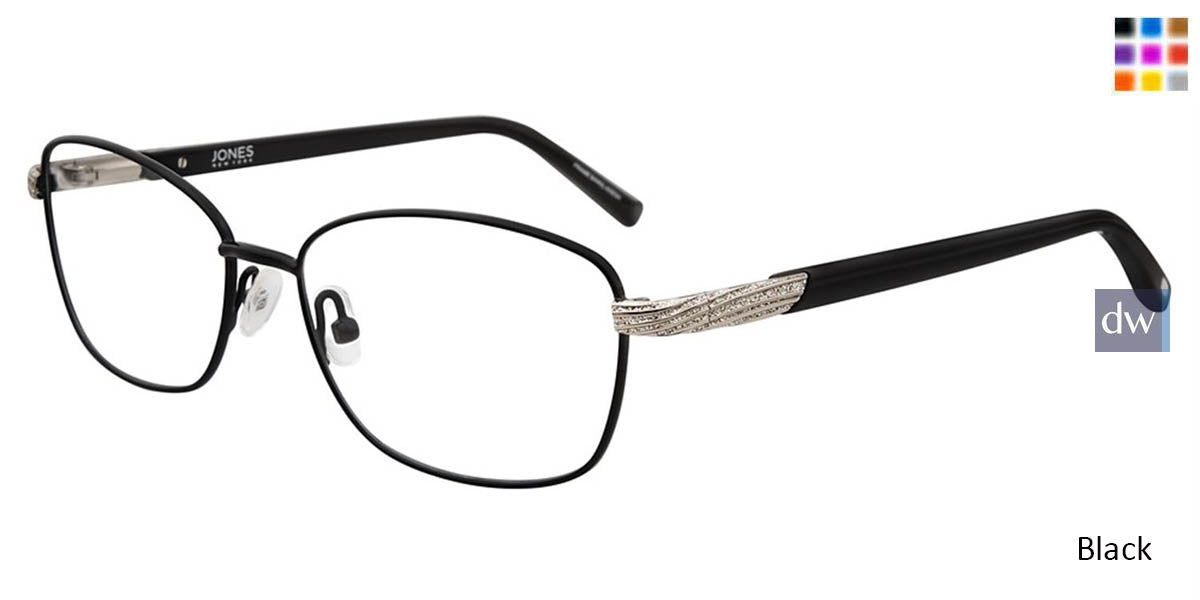 Black Jones New York J487 Eyeglasses.