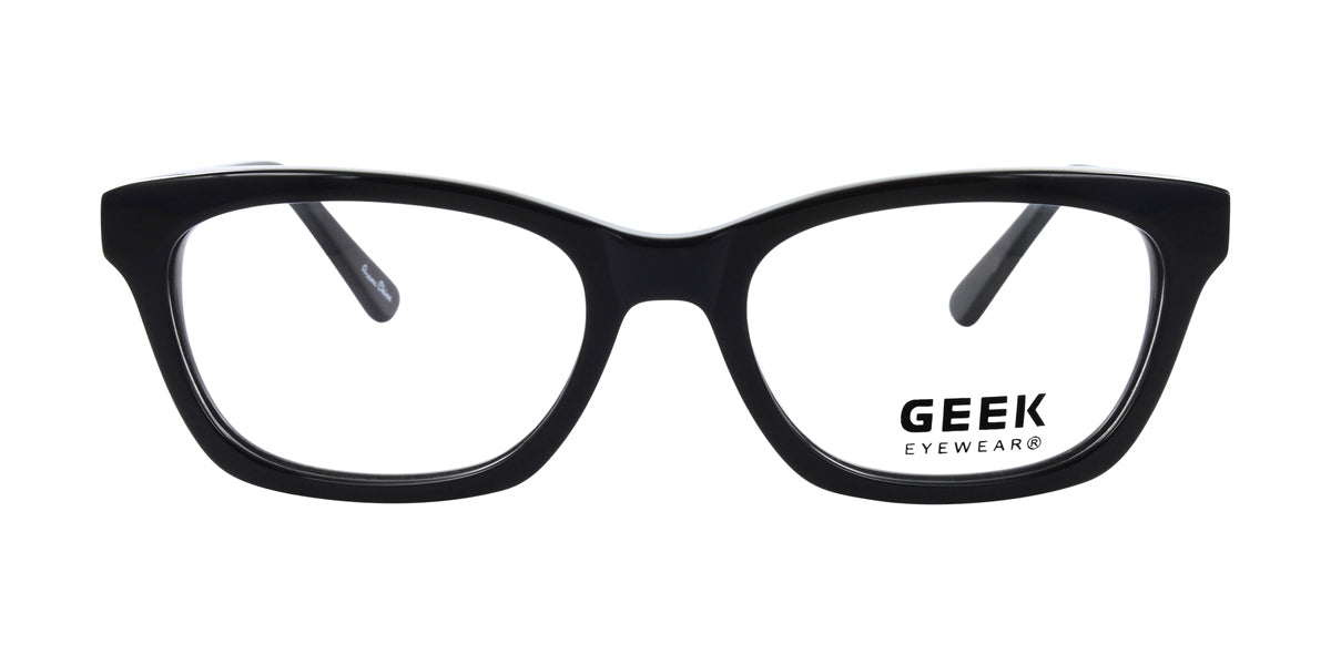 Black GEEK 115 Eyeglasses - Teenager