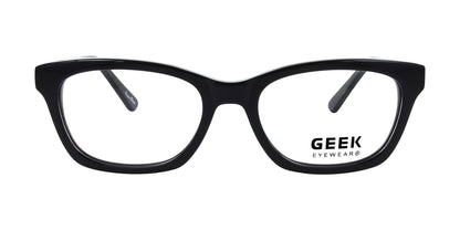 Black GEEK 115 Eyeglasses - Teenager