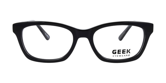 Black GEEK 115 Eyeglasses - Teenager
