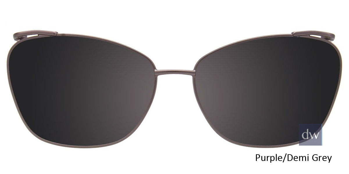 Purple Demi Grey Clip-On