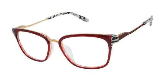 VICTOR GLEMAUD X TURA VGO004 Eyeglasses Burgundy