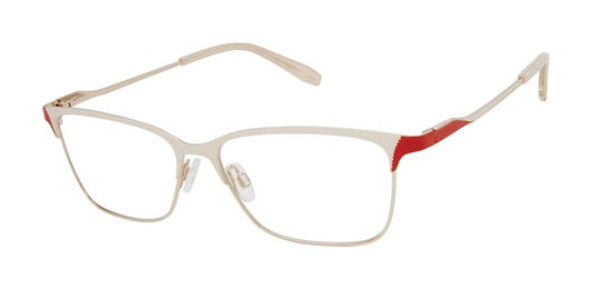 Bone Red            VICTOR GLEMAUD X TURA VGO011 Eyeglasses