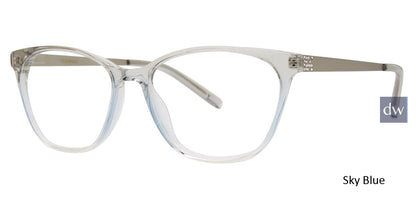 Sky Blue Vera Wang Melrose Eyeglasses.