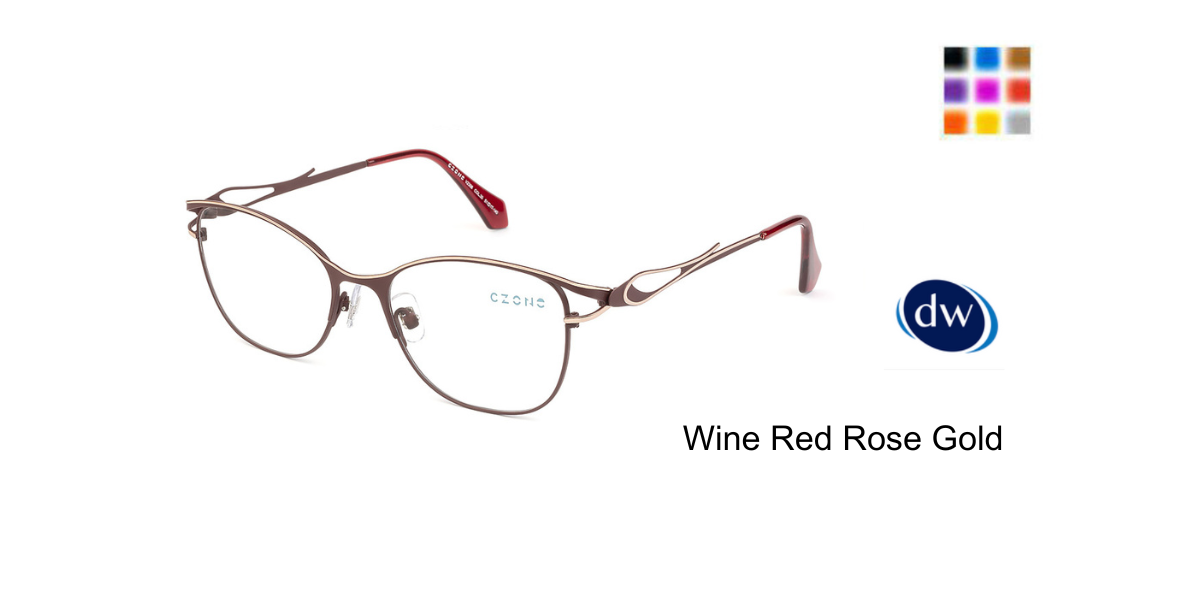 Wine Red Rose Gold