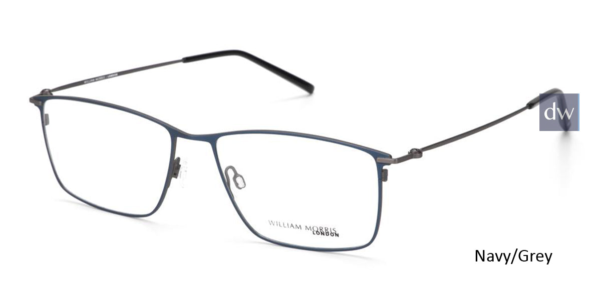 Navy/Grey William Morris London WM50181 Eyeglasses.