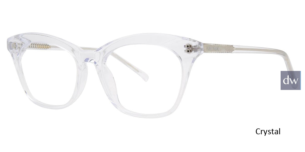 Crystal Vera Wang V588 Eyeglasses.
