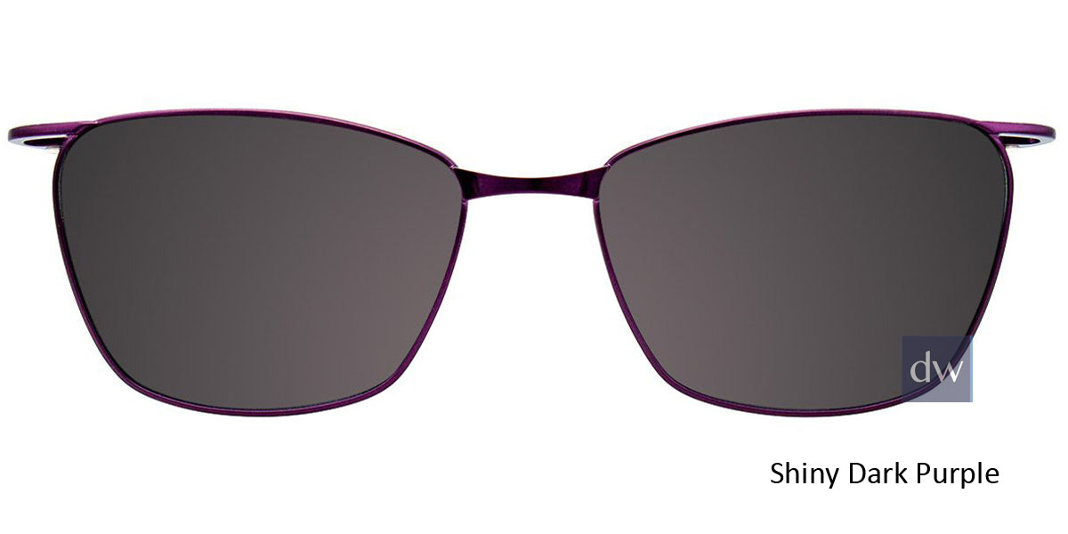 Shiny Dark Purple Clip-On