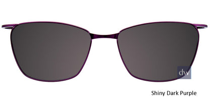 Shiny Dark Purple Clip-On