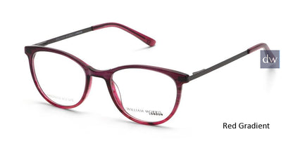 Red Gradient William Morris London WM55004 Eyeglasses.