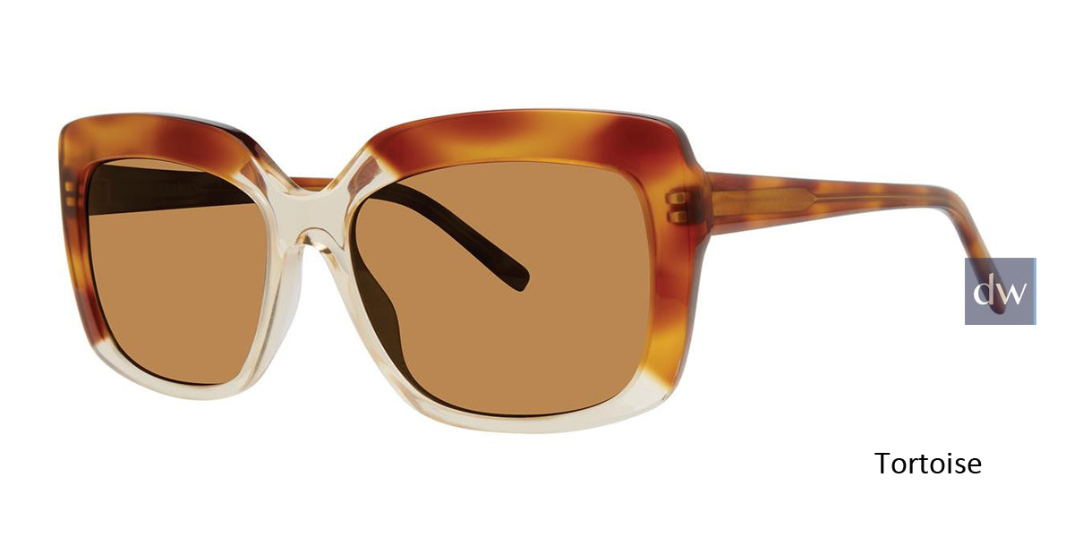 Tortoise Vera Wang V492 Sunglasses.