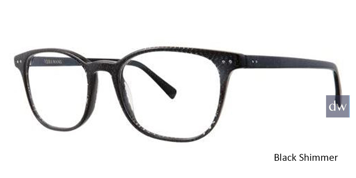 Black Shimmer Vera Wang Gizi Eyeglasses.