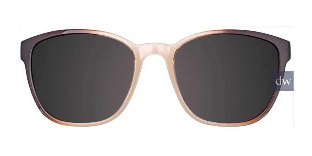Dark Brown & Light Brown Crystal Cargo C5049 Sunglasses.