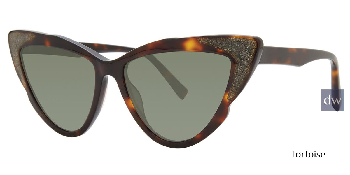 Tortoise Vera Wang Caroline Sunglasses.