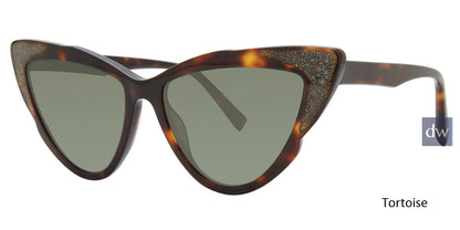 Tortoise Vera Wang Caroline Sunglasses.