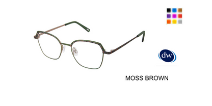 MOSS-BROWN K-749 EYEGLASSES