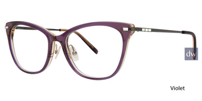 Violet Vera Wang Arabella Eyeglasses.