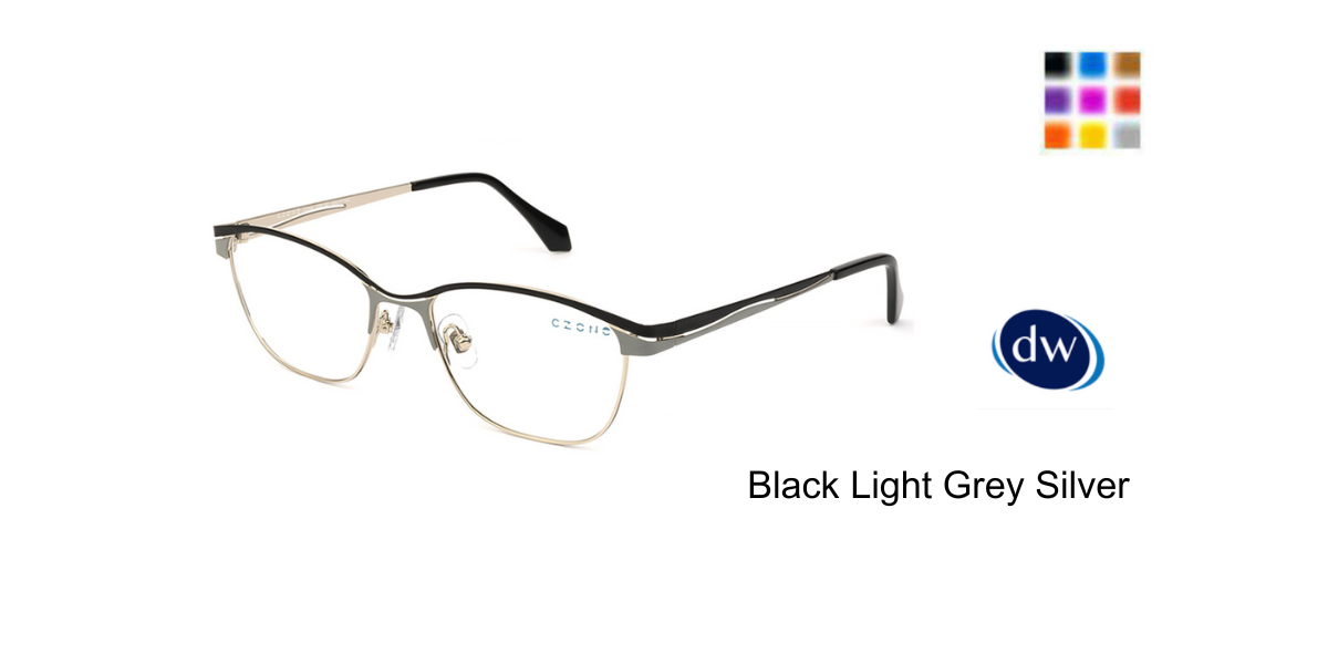 Black Light Grey Silver