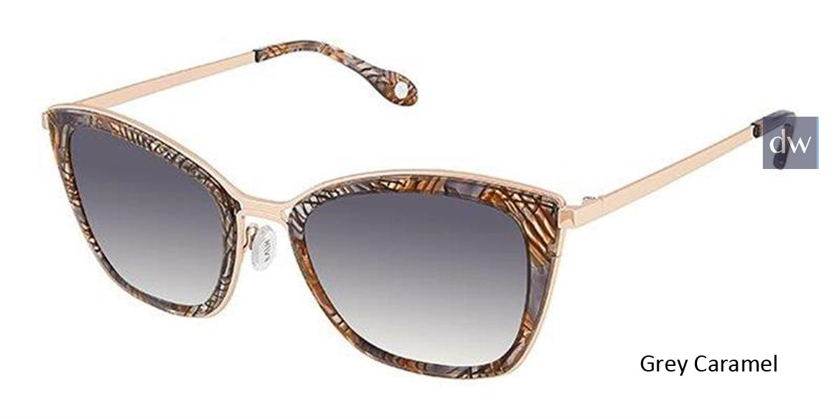 Grey Caramel Fysh F-2044 Sunglasses.