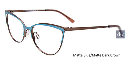 Matte Blue Matte Dark Brown