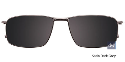 Satin Dark Grey Clip-On