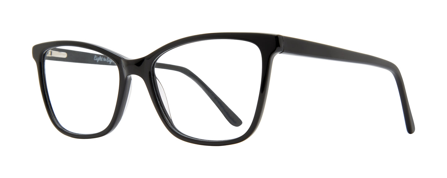 Black            Eight to Eighty Natasha Eyeglasses