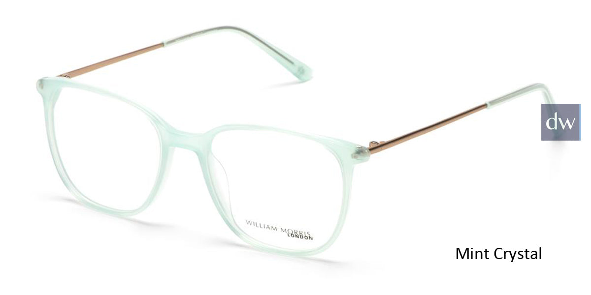 Mint Crystal William Morris London WM50199 Eyeglasses.