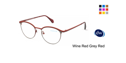 Wine Red Grey Red