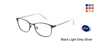 Black Light Grey Silver