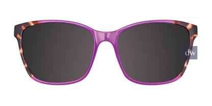 Purple Crystal & Demi Brown Cargo C5048 Sunglasses.