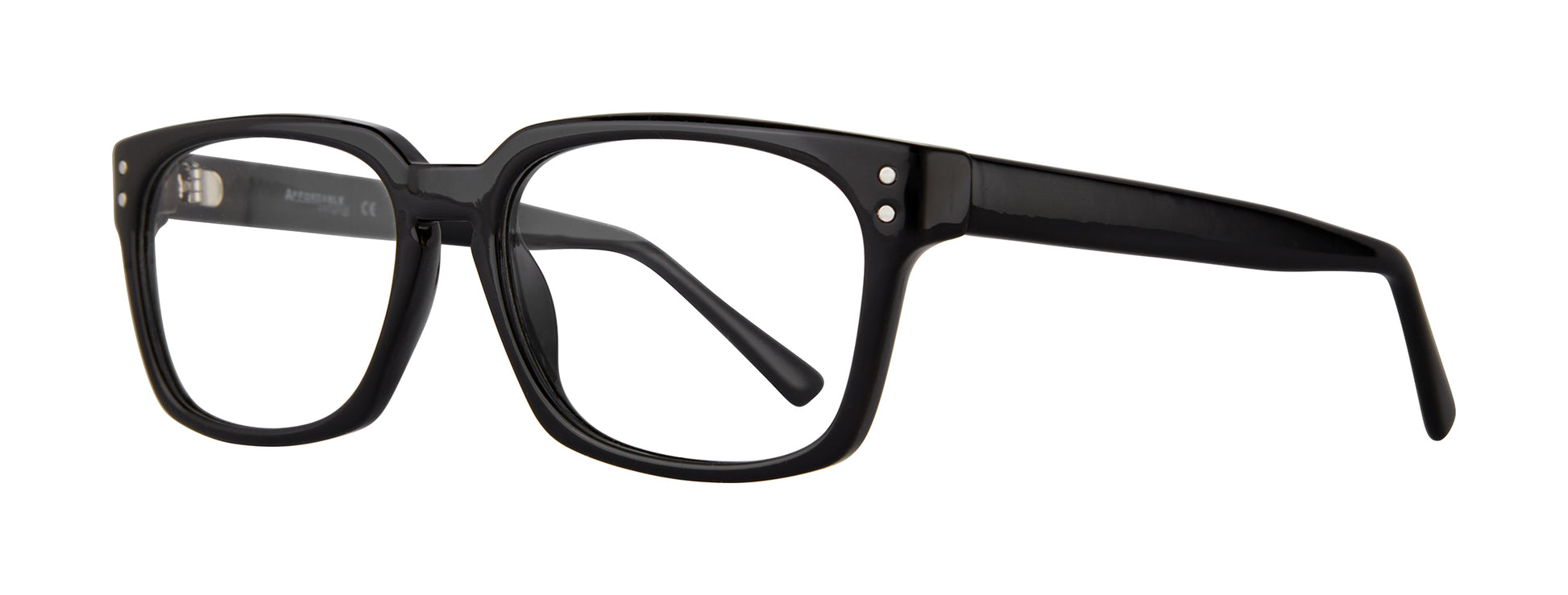 Black Affordable Designs Omega Eyeglasses