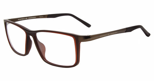 PORSCHE DESIGN P8328 Eyeglasses Brown