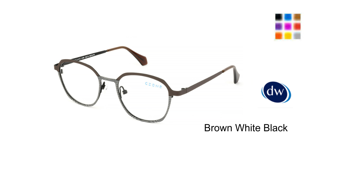 Brown White Black