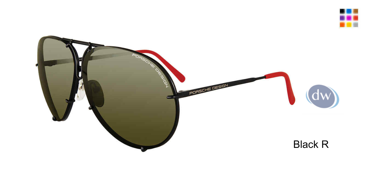 PORSCH DESIGN P8478 Sunglasses Black R