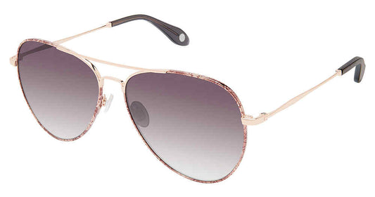 BLACK-SNAKESKIN Fysh F-2079 Sunglasses