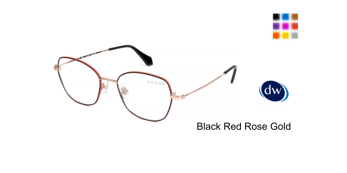 Black Red Rose Gold