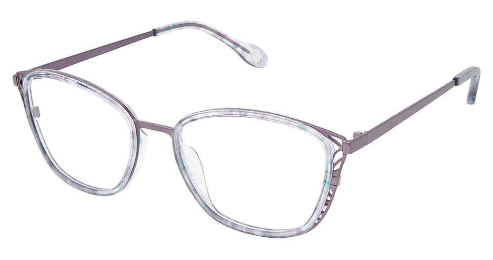 S407-LAVENDER Fysh F-3692 Eyeglasses