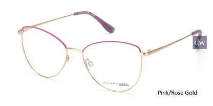 Pink/Rose Gold William Morris London WM50173 Eyeglasses.
