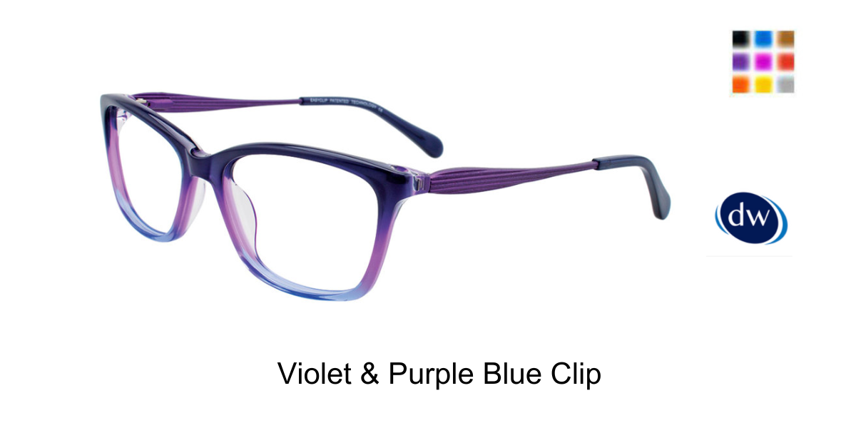 Violet Purple Blue Clip