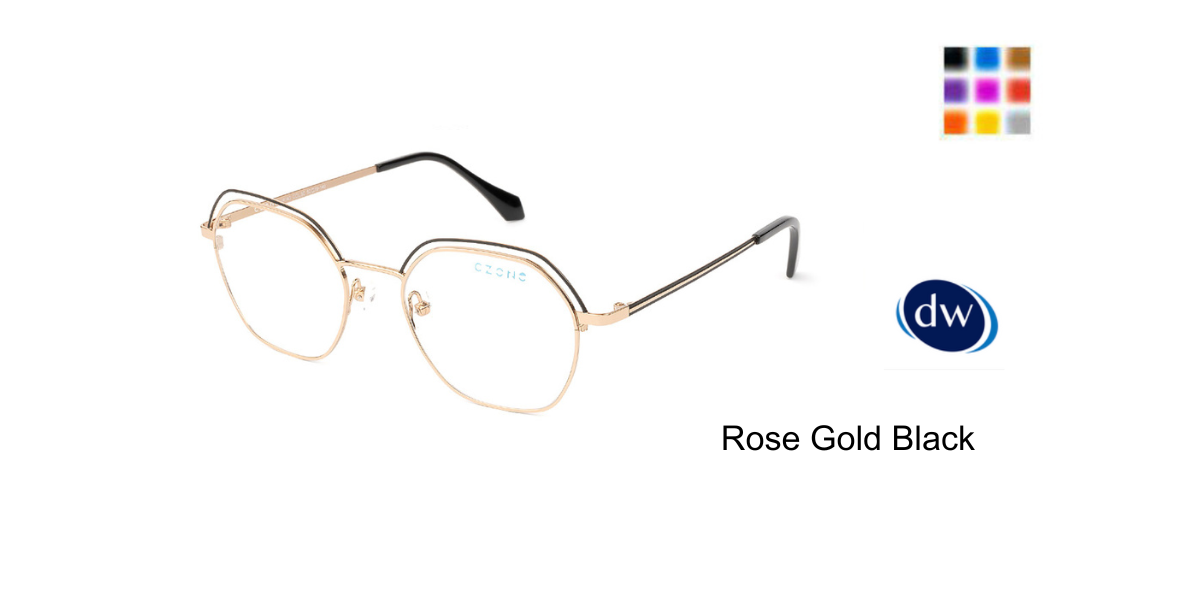 Rose Gold Black