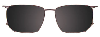 Blue Grey Tort Dark Steel Clip-On
